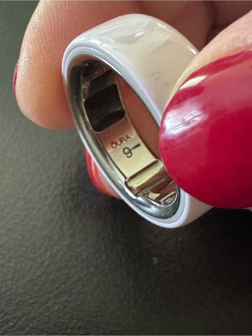 Oura Lavender Ceramic Ring